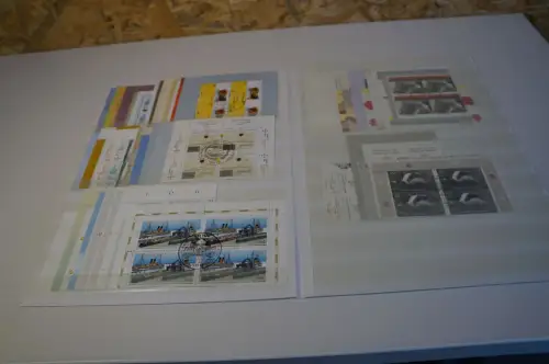 Bund Jahrgang 2009 Viererblocks gestempelt (28726H)