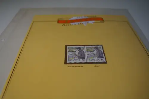 Schweiz Michel 1343 SbK 738R Ab2 Blauer Wischstrich (28573H)