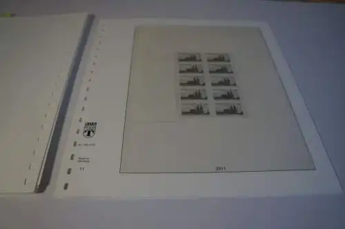 Bund Folienblätter 2008-2011 Lindner T falzlos (28837)