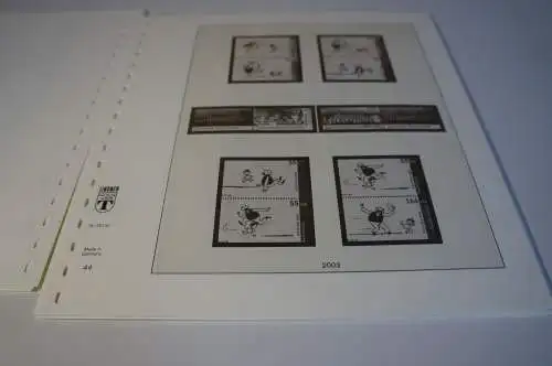 Bund Zusammendrucke 2000-2011 Lindner T falzlos (28838)