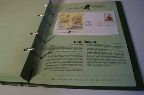 USA American Wildlife Abosammlung im Binder (28869)