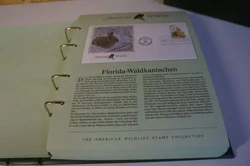 USA American Wildlife Abosammlung im Binder (28869)