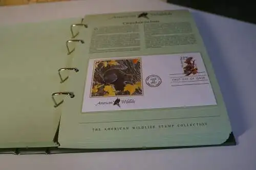 USA American Wildlife Abosammlung im Binder (28869)