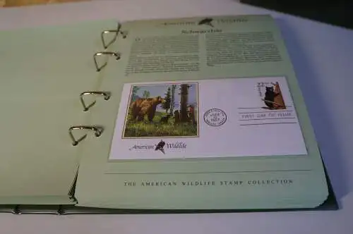 USA American Wildlife Abosammlung im Binder (28869)