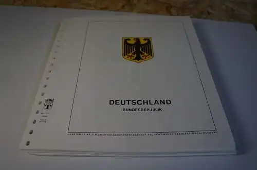 Bund 1972-1980 postfrisch komplett inkl. Lindner T falzlos (29873)