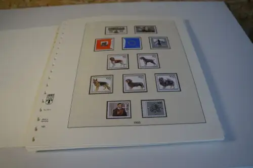Bund 1995-1999 postfrisch komplett inkl. Lindner T (29921)