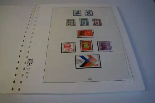 Bund 1969-1979 postfrisch komplett inkl. Lindner T (29924)