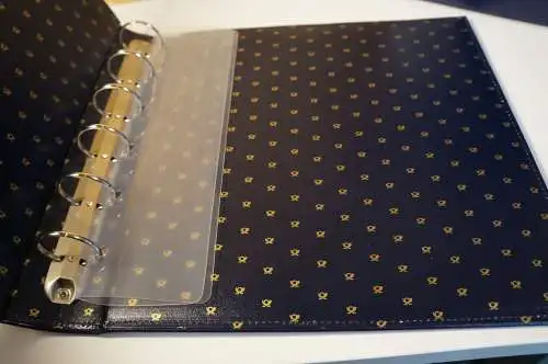 3 Dt. Post / Leuchtturm Ringbinder 13 Ring (30039)