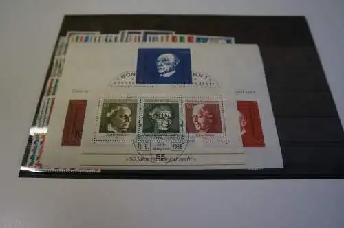 Bund 1965-1969 gestempelt komplett (30095)