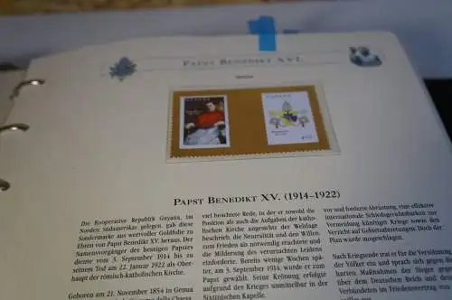 Papst Benedikt 3 bändige Abosammlung 170 Blatt (30183)