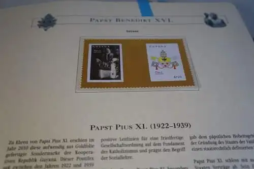 Papst Benedikt 3 bändige Abosammlung 170 Blatt (30183)