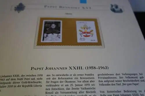 Papst Benedikt 3 bändige Abosammlung 170 Blatt (30183)