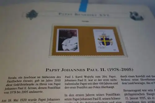 Papst Benedikt 3 bändige Abosammlung 170 Blatt (30183)