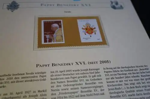 Papst Benedikt 3 bändige Abosammlung 170 Blatt (30183)