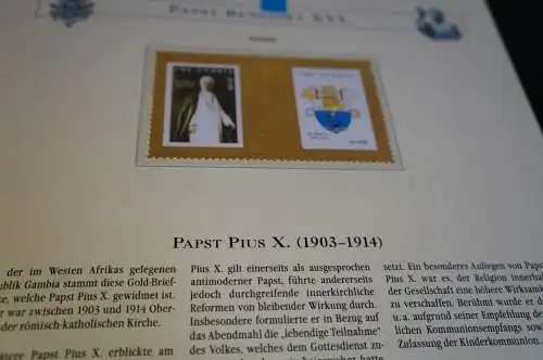 Papst Benedikt 3 bändige Abosammlung 170 Blatt (30183)