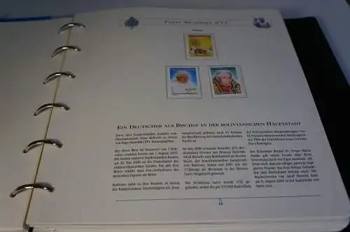 Papst Benedikt 3 bändige Abosammlung 170 Blatt (30183)