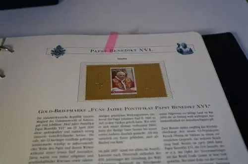 Papst Benedikt 3 bändige Abosammlung 170 Blatt (30183)