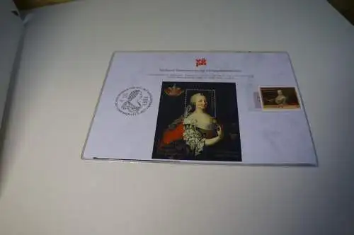 Österreich Folder Maria Theresia 2017 mit 5 Blocks postfrisch (30412)