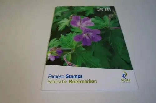 Färöer Jahrbuch 2011 postfrisch (30485H)