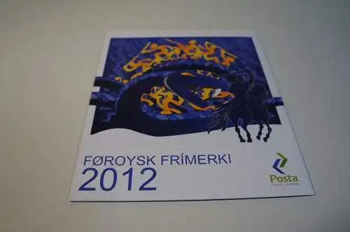 Färöer Jahreszusammenstellung 2012 postfrisch komplett (30487H)