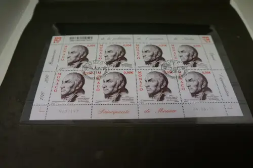 Monaco Michel 3004 Kleinbogen gestempelt Appert (30606)