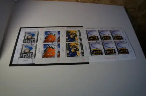 Monaco Michel 2867-2870 Kleinbogen gestempelt Tourismus (30621)