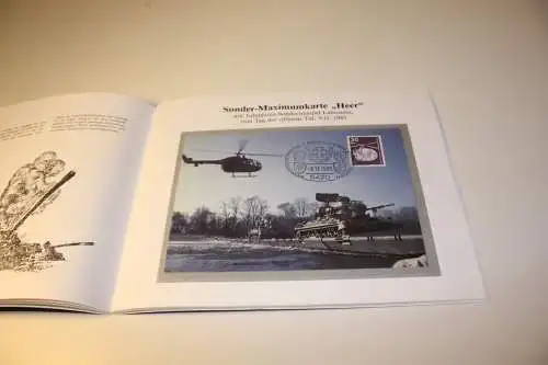 30 Jahre Bundeswehr Philatelistische Jubiläums Broschüre (30717)