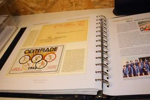 Olympische Spiele 1948-2004 Abosammlung der Post (30752)