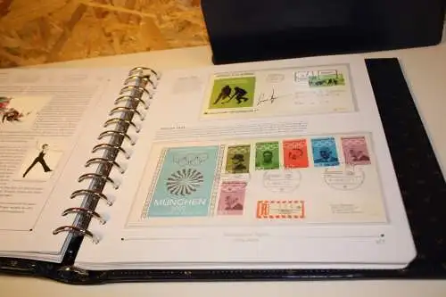 Olympische Spiele 1948-2004 Abosammlung der Post (30752)