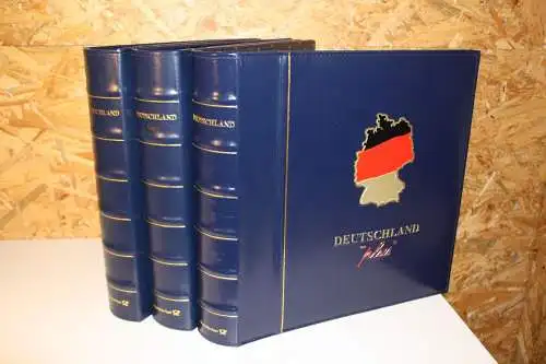 3 Dt. Post / Leuchtturm Binder Deutschland Plus, 13 Ring (30905)