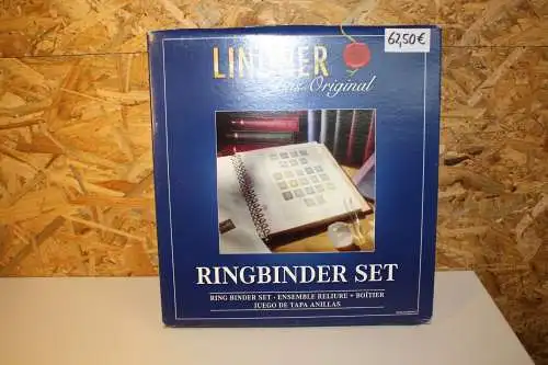 Lindner Binder Regular grün 1124 inkl. Schuber neu (30893)