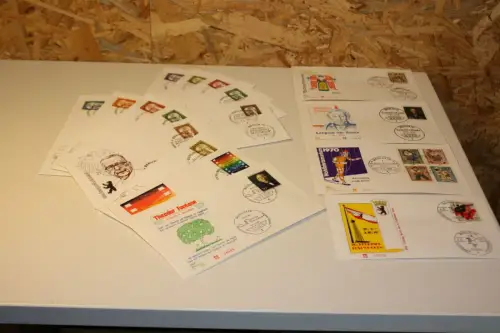Berlin Jahrgang 1970 FDC komplett (30992)