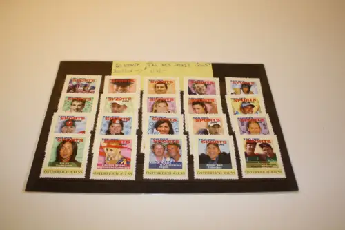 Österreich Tag des Sports 2005 20 Werte postfrisch (31041)