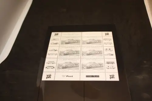 Österreich Michel 3087 ANK 3025 Kleinbogen Schwarzdruck gezähnt (31127)