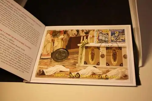 Vatikan Numisbrief 2€ Nummer 6 aus 2009/10 (31328T)