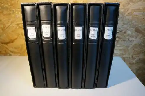 Lindner T falözlos 1949-1990 inkl. 6 Binder + Schuber (31515)