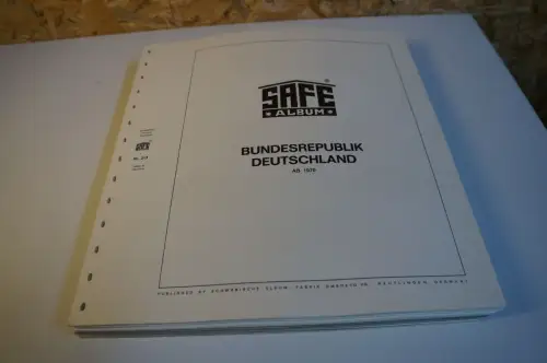 Bund 1970-1986 postfrisch komplett inkl. Safe falzlos (31516)