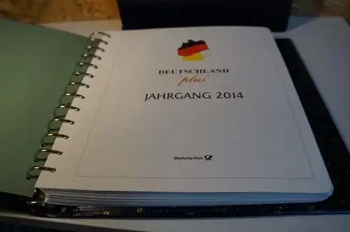 Dt. Post Deutschland Plus 2014-2016 falzlos inkl. Binder + Schuber (31527)