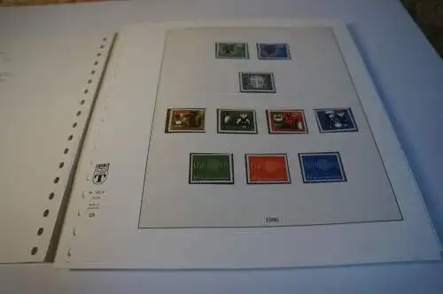 Bund 1960-1969 postfrisch komplett inkl. Lindner T + Heuss Lumo + liegend (31522)