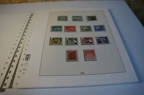 Bund 1960-1969 postfrisch komplett inkl. Lindner T + Heuss Lumo + liegend (31522)