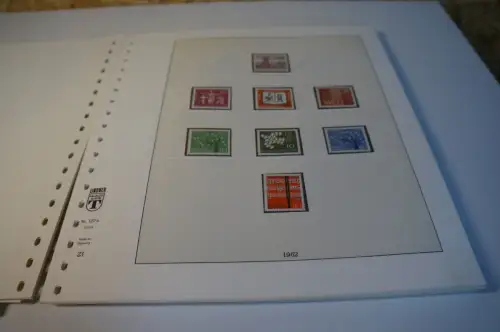 Bund 1960-1969 postfrisch komplett inkl. Lindner T + Heuss Lumo + liegend (31522)