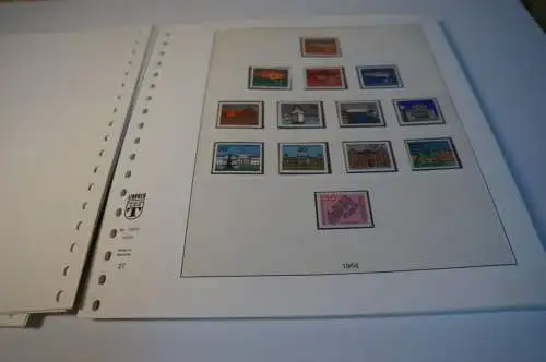 Bund 1960-1969 postfrisch komplett inkl. Lindner T + Heuss Lumo + liegend (31522)
