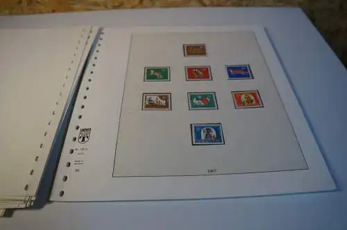 Bund 1960-1969 postfrisch komplett inkl. Lindner T + Heuss Lumo + liegend (31522)