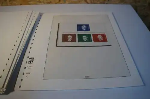 Bund 1960-1969 postfrisch komplett inkl. Lindner T + Heuss Lumo + liegend (31522)