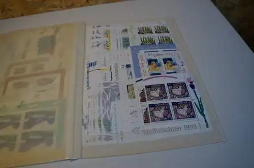 Bund Jahrgang 1998 Viererblock postfrisch komplett (31543H)