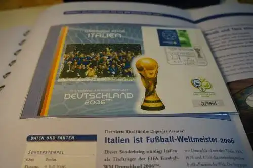 Dt. Post Abosammlung "WM 2006 Offizielle Belegesammlung" (31566)