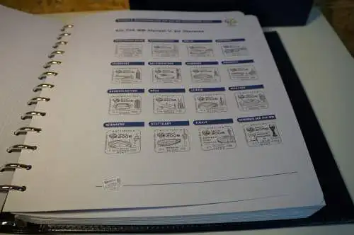 Dt. Post Abosammlung "WM 2006 Offizielle Belegesammlung" (31566)