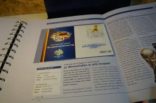 Dt. Post Abosammlung "WM 2006 Offizielle Belegesammlung" (31566)