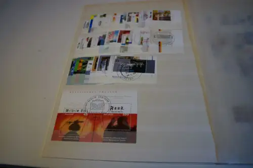 Bund 2003-2008 gestempelt ohne Selbstklebende komplett (31572H)