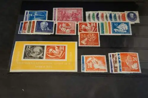 DDR Jahrgang 1950 postfrisch komplett (31657)